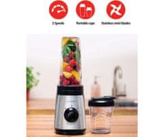 Alpina blender za smoothie, 300 W, 600 ml + 300 ml