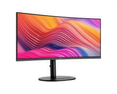 MSI Modern MD342CQP monitor, UWQHD, VA, 120 Hz, zakrivljeni, crni