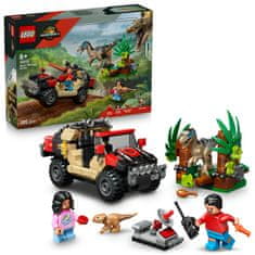 LEGO Jurassic World 76972 Bijeg od raptora u terencu