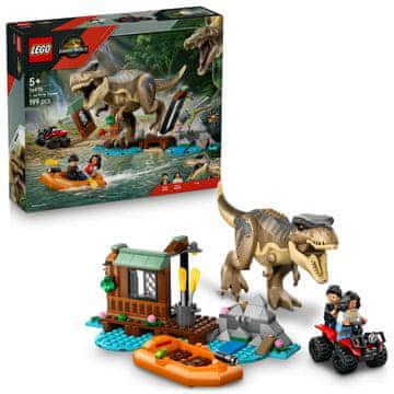 LEGO Jurassic World 76975 Bijeg od T. rexa na rijeci