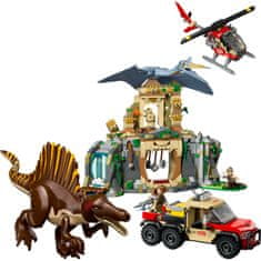 LEGO Jurassic World 76976 Zračna misija sa spinosaurom i Quetzalcoatlom