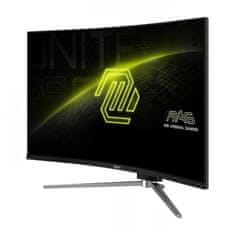 MSI MAG 325CQRXF E2 monitor, WQHD, VA, 240 Hz, zakrivljeni, crni