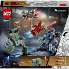 LEGO 76320 Iron Man i Ratni stroj protiv Hammer dronova