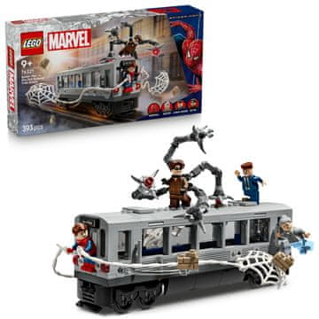 LEGO 76321 Spider-Man protiv Doc Ocka, scena iz podzemne željeznice