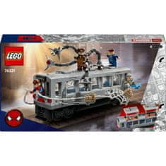 LEGO 76321 Spider-Man protiv Doc Ocka, scena iz podzemne željeznice
