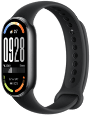 Xiaomi Smart Band 10 pametna narukvica, crna