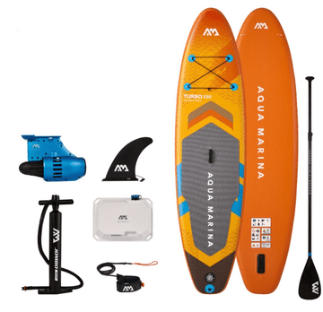 Aqua Marina Turbo 320 sup na napuhavanje, 10’6, do 140 kg, s PFS motorom