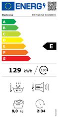 Electrolux EW7D283VE sušilica, 8 kg