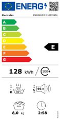 Electrolux EW6D283YE sušilica, 8 kg