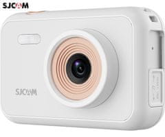 SJCAM FunCam dječja kamera, Full HD, zaslon, mikrofon, zvučnik, bijela