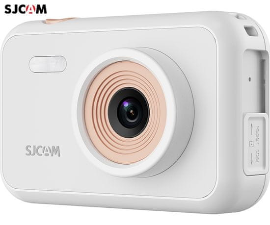 SJCAM FunCam dječja kamera, Full HD, zaslon, mikrofon, zvučnik, bijela