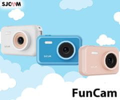 SJCAM FunCam dječja kamera, Full HD, zaslon, mikrofon, zvučnik, roza