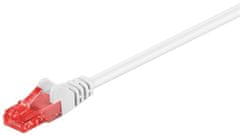 MicroConnect Mrežni kabel CAT6 U/UTP 1m, bijeli AWG 26/7, PVC
