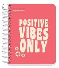 Miquelrius Sveska A6, s linijama, 100 listova, 90g MESSAGES crvena