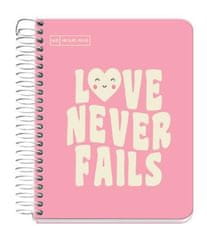 Miquelrius Sveska A6, s linijama, 100-listna, 90g MESSAGES roza