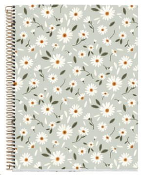 Miquelrius Sveska A4, s linijama, 120 listova SPRING GREEN