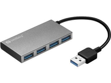 Sandberg USB-A 3.0 razdjelnik (hub), 4-u-1 4x USB-A 3.0