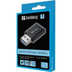 Sandberg Mini WiFi USB ključ 1300 Mbit/s