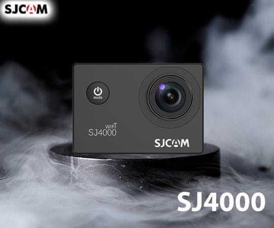 Sjcam SJ4000 WIFI športna kamera, 4K UHD, dig. stabilizacija + dodatki