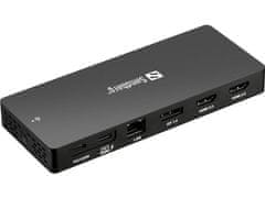 Sandberg USB-C hub razdjelnik Pro, 13-v-1