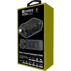 Sandberg Solarna baterija Powerbank 27.000 s 5 panela, 20W