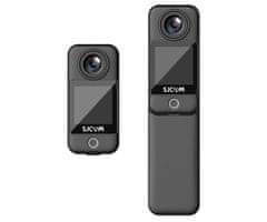SJCAM C300 sportska kamera, 4K UHD, 6-osna stabilizacija, dvostruki WIFI, crna