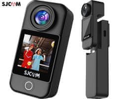 SJCAM C300 sportska kamera, 4K UHD, 6-osna stabilizacija, dvostruki WIFI, crna