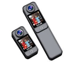 SJCAM C300 sportska kamera, 4K UHD, 6-osna stabilizacija, dvostruki WIFI, crna
