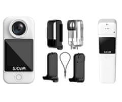 SJCAM C300 sportska kamera, 4K UHD, 6-osna stabilizacija, dvostruki WIFI, bijela