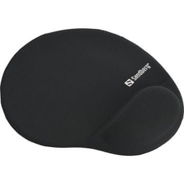 Sandberg Gel Mousepad with Wrist Rest opora za zapešće za miško