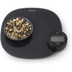 Brabantia Digitalna težina Tasty+ tamno siva