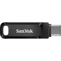 SanDisk 256GB Ultra Dual Drive Go USB-C/A 3.2 USB ključ (crni)