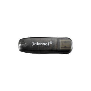 Intenso 16GB Rainbow Line USB 2.0 memorijski stick - Crni