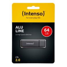 Intenso 64GB Alu Line USB 2.0 flash drive - Antracit