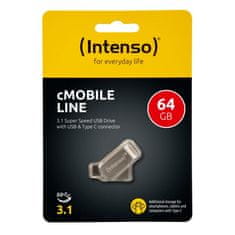 Intenso 64GB cMobile Line USB 3.0/ USB C USB flash drive