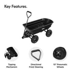 VonHaus 75L vrtni kolica