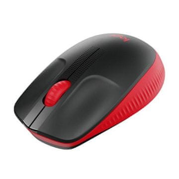 Logitech Miš M190 Bežična, crvena