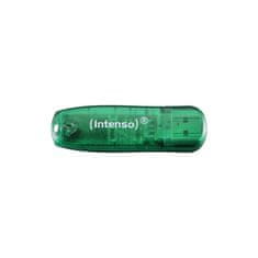 Intenso 8GB Rainbow Line USB 2.0 USB stick - Zeleno