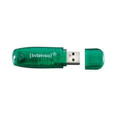 Intenso 8GB Rainbow Line USB 2.0 USB stick - Zeleno