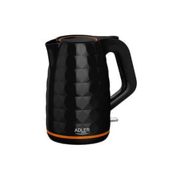 Adler Grijalica vode 1,7L 2200W crna plastična