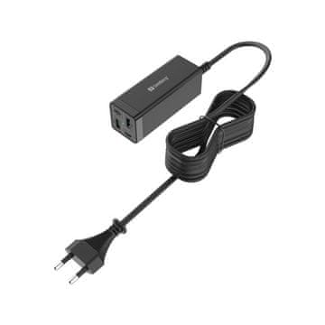 Sandberg 4 u 1 punjač 2xUSB-C i 2xUSB 65W punjač