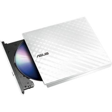 ASUS SDRW-08D2S-U LITE DVD+/-RW 8X USB slim vanjski zapisivač - bijeli