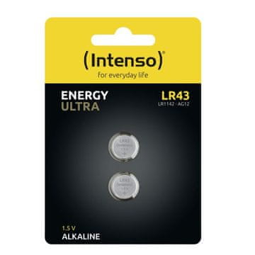 Intenso Baterija LR43 Energy Ultra, 2kom