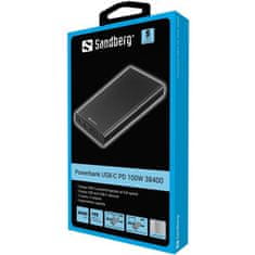 Sandberg Powerbank USB-C PD 127W 40000 mAh prijenosna baterija