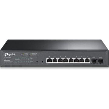 TP-Link JetStream 8-Port Gigabit Smart PoE+ & 2-Port Gigabit SFP switč/stikalo