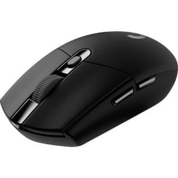 Logitech Miška G305 LIGHTSPEED Bežična Gaming, crna