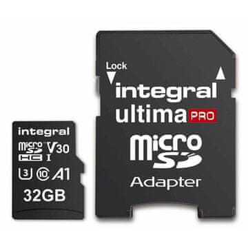 Integral VISOKA BRZINA MICRO SD KARTICA MICROSDHC/XC V30 UHS-I U3