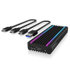 IcyBox IB-1824ML-C31 USB-C & USB-A 3.1 kućište za M.2 NVMe SSD