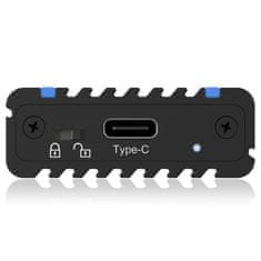 IcyBox IB-1824ML-C31 USB-C & USB-A 3.1 kućište za M.2 NVMe SSD