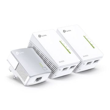 TP-Link TL-WPA4220 TKIT Powerline 600 Wi-Fi paket od 3 komada